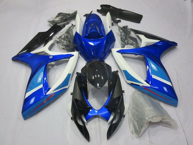 06-07 Hell- & Tiefes Blau GSXR 600-750 Motorrad Verkleidung 06-07 Hell- & Tiefes Blau GSXR 600-750 Motorrad Verkleidung