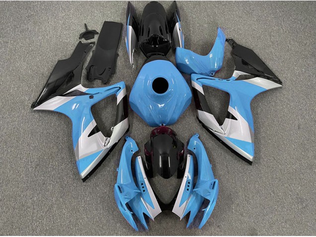 06-07 Hellblaues Design GSXR 600-750 Motorrad Verkleidung 06-07 Hellblaues Design GSXR 600-750 Motorrad Verkleidung