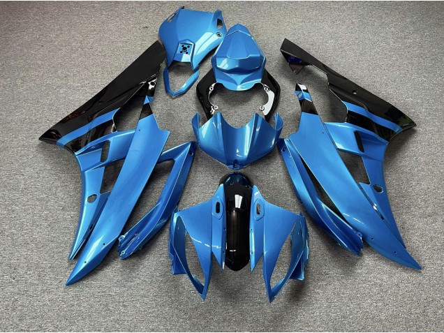 06-07 Himmelblau & Schwarz R6 Motorrad Verkleidung 06-07 Himmelblau & Schwarz R6 Motorrad Verkleidung