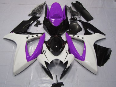 06-07 Lila Stern GSXR 600-750 Motorrad Verkleidung