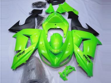06-07 Limettengrün ZX10R Motorrad Verkleidung