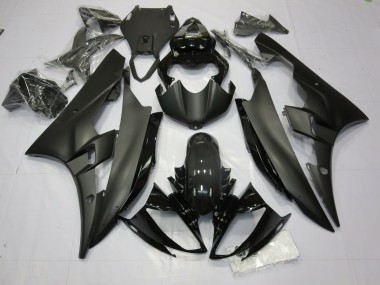 06-07 Matt & Glänzend Schwarz R6 Motorrad Verkleidung