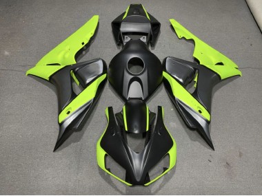 06-07 Matt Grau Schwarz & Grün CBR1000RR Motorrad Verkleidung