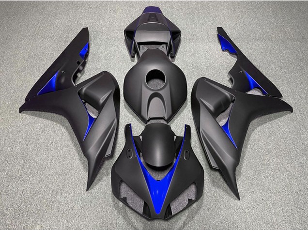 06-07 Matt Schwarz & Blau CBR1000RR Motorrad Verkleidung 06-07 Matt Schwarz & Blau CBR1000RR Motorrad Verkleidung