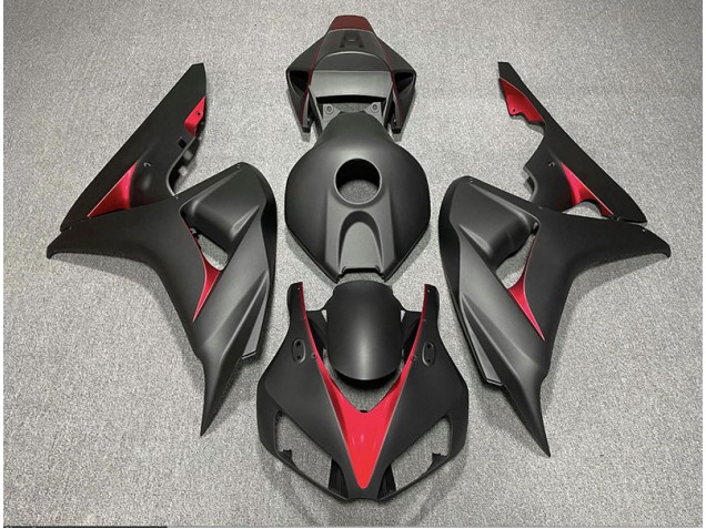 06-07 Matt Schwarz & Hellblau CBR1000RR Motorrad Verkleidung