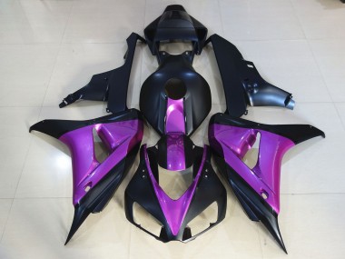 06-07 Matt Schwarz Lila CBR1000RR Motorrad Verkleidung