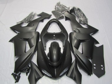 06-07 Matt Schwarz ZX10R Motorrad Verkleidung