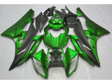 06-07 Metallic Grün & Schwarz R6 Motorrad Verkleidung