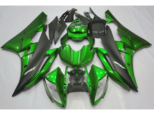 06-07 Metallic Grün & Schwarz R6 Motorrad Verkleidung 06-07 Metallic Grün & Schwarz R6 Motorrad Verkleidung