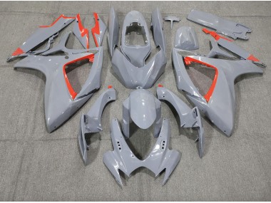 06-07 Nardo & Rot Rand GSXR 600-750 Motorrad Verkleidung