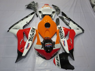 06-07 Orange Repsol CBR1000RR Motorrad Verkleidung