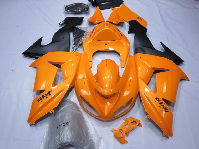 06-07 Orange ZX10R Motorrad Verkleidung 06-07 Orange ZX10R Motorrad Verkleidung