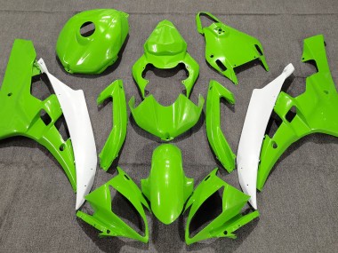 06-07 Perlgrün R6 Motorrad Verkleidung