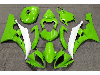 06-07 Perlgrün R6 Motorrad Verkleidung