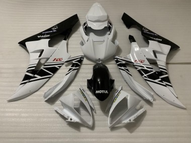 06-07 Weiß Schwarz Design R6 Motorrad Verkleidung