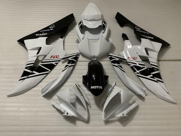 06-07 Weiß Schwarz Design R6 Motorrad Verkleidung 06-07 Weiß Schwarz Design R6 Motorrad Verkleidung