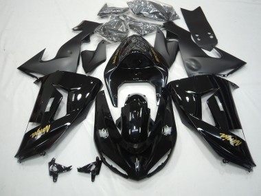 06-07 Schwarz Glänzend ZX10R Motorrad Verkleidung