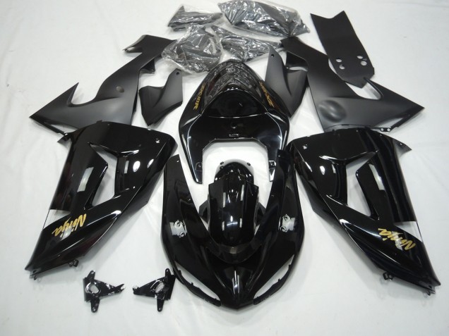 06-07 Schwarz Glänzend ZX10R Motorrad Verkleidung