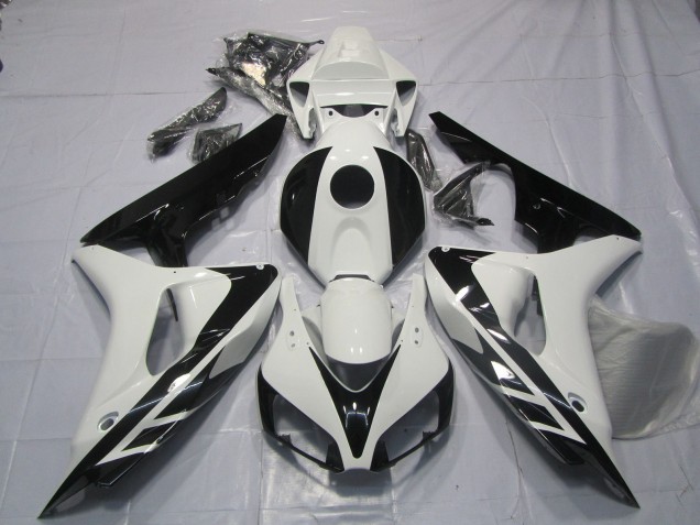06-07 Schwarz & Weiß OEM Stil Keine Aufkleber CBR1000RR Motorrad Verkleidung
