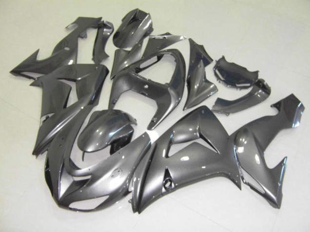 06-07 Silber Glanz ZX10R Motorrad Verkleidung 06-07 Silber Glanz ZX10R Motorrad Verkleidung