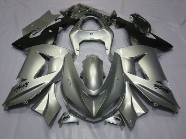 06-07 Silber ZX10R Motorrad Verkleidung