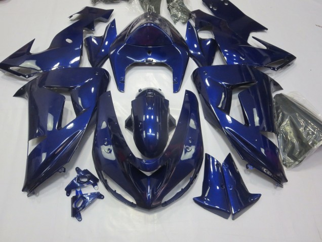 06-07 Tiefes Blau ZX10R Motorrad Verkleidung