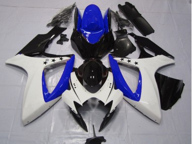 06-07 Tiefes Blauer Stern GSXR 600-750 Motorrad Verkleidung