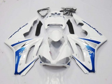 06-08 Weiß-Blau-Stil Daytona 675 Motorrad Verkleidung