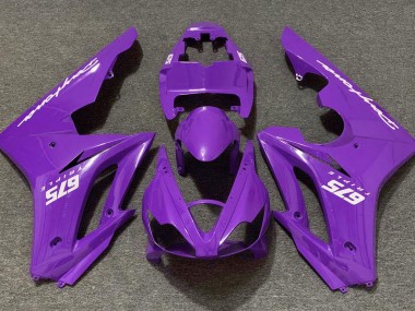 06-08 Glanz Lila Daytona 675 Motorrad Verkleidung