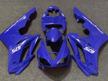 06-08 Glänzend Blau Daytona 675 Motorrad Verkleidung