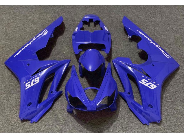 06-08 Glänzend Blau Daytona 675 Motorrad Verkleidung 06-08 Glänzend Blau Daytona 675 Motorrad Verkleidung