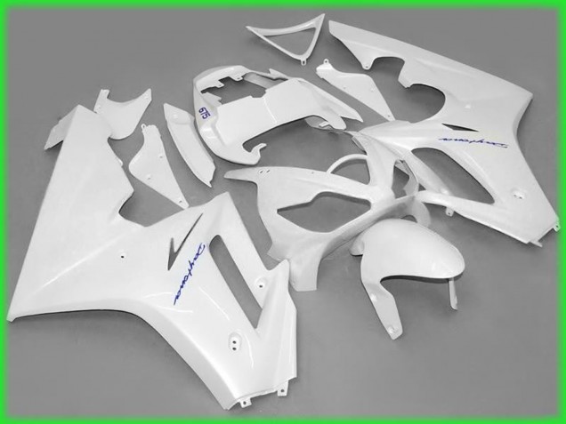 06-08 Glänzend Weiß Daytona 675 Motorrad Verkleidung 06-08 Glänzend Weiß Daytona 675 Motorrad Verkleidung