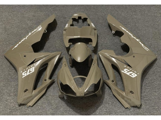 06-08 Glänzend Wüstenbraun Daytona 675 Motorrad Verkleidung