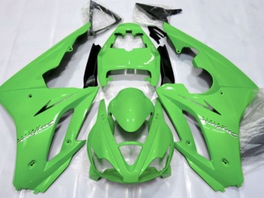 06-08 Hellgrün Daytona 675 Motorrad Verkleidung