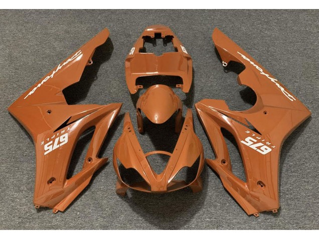 06-08 Orange Glänzend Daytona 675 Motorrad Verkleidung 06-08 Orange Glänzend Daytona 675 Motorrad Verkleidung