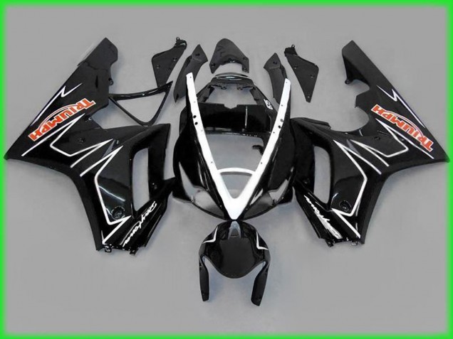 06-08 Schwarz Gold Daytona 675 Motorrad Verkleidung 06-08 Schwarz Gold Daytona 675 Motorrad Verkleidung