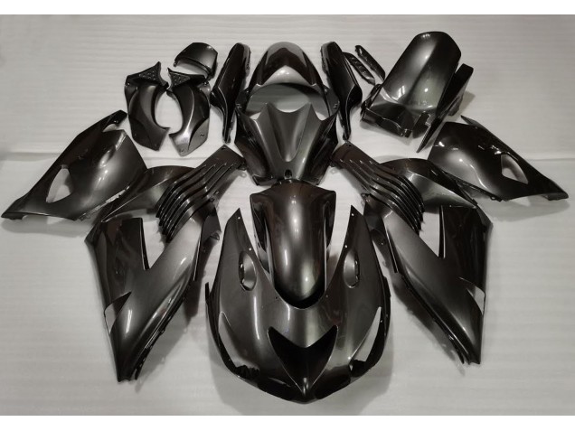 06-11 Graphite ZX14R Motorrad Verkleidung 06-11 Graphite ZX14R Motorrad Verkleidung