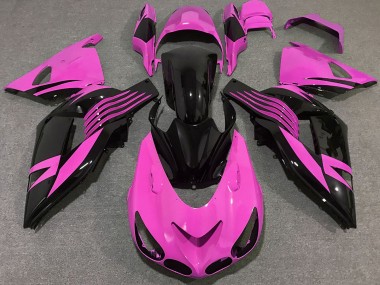 06-11 Hellpink ZX14R Motorrad Verkleidung