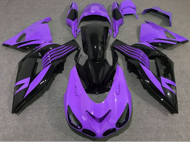 06-11 Hellviolett ZX14R Motorrad Verkleidung 06-11 Hellviolett ZX14R Motorrad Verkleidung