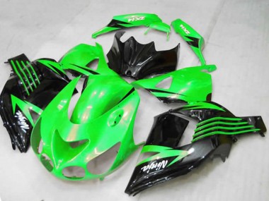 06-11 Limettengrün ZX14R Motorrad Verkleidung