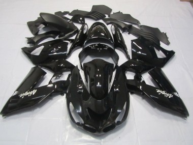 06-11 Schwarz Rot ZX14R Motorrad Verkleidung