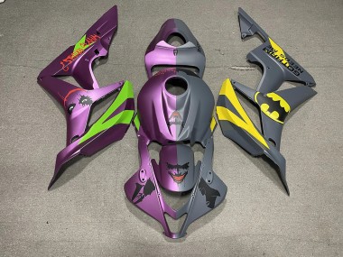 07-08 Bat Man Vs Joker Matt CBR600RR Motorrad Verkleidung