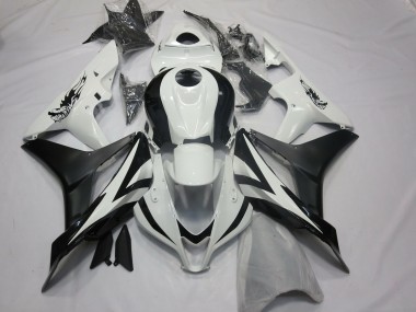 07-08 Benutzerdefiniert OEM Stil Weiß & Schwarz CBR600RR Motorrad Verkleidung