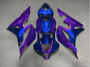 07-08 Blau & Weiß Custom CBR600RR Motorrad Verkleidung