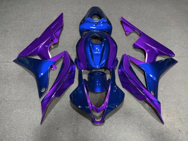 07-08 Blau & Weiß Custom CBR600RR Motorrad Verkleidung