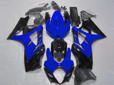 07-08 Blau & Schwarz GSXR 1000 Motorrad Verkleidung