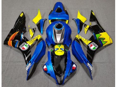 07-08 Blauer Hai CBR600RR Motorrad Verkleidung