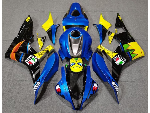 07-08 Blauer Hai CBR600RR Motorrad Verkleidung 07-08 Blauer Hai CBR600RR Motorrad Verkleidung