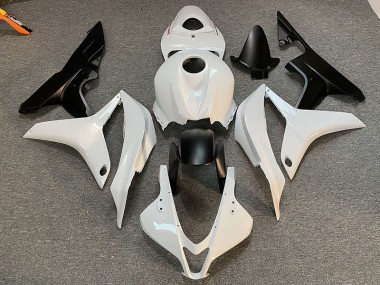 07-08 Clean Weiß & Schwarz CBR600RR Motorrad Verkleidung