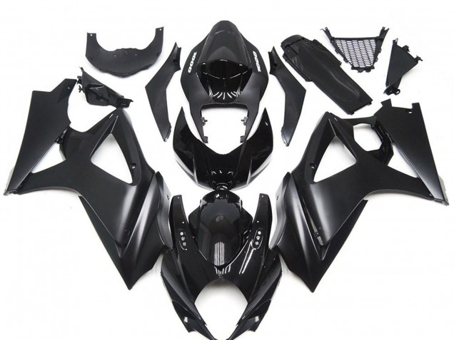 07-08 Custom Matt Schwarz Slick GSXR 1000 Motorrad Verkleidung 07-08 Custom Matt Schwarz Slick GSXR 1000 Motorrad Verkleidung
